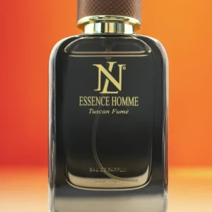 LN Essence 100ml bottle in red orange studio