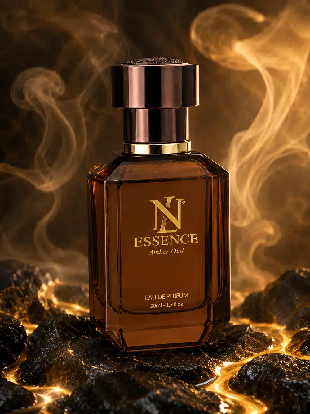 LN Essence Amber Oud 50ml - Smoke